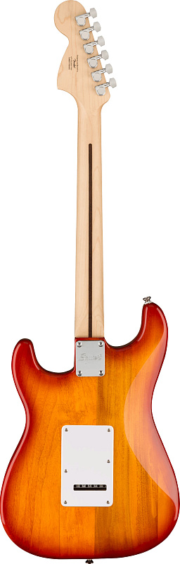 Фото Электрогитара FENDER SQUIER Affinity 2021 Stratocaster FMT HSS MN Sienna Sunburst