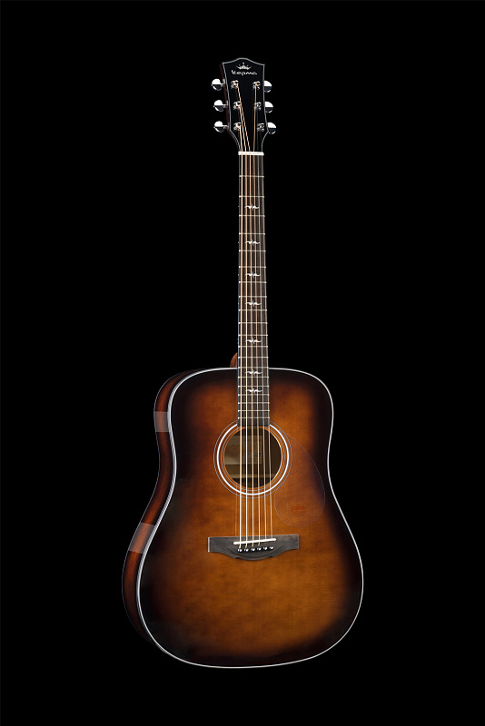 Фото Трансакустическая гитара KEPMA F1E-D Cherry Sunburst