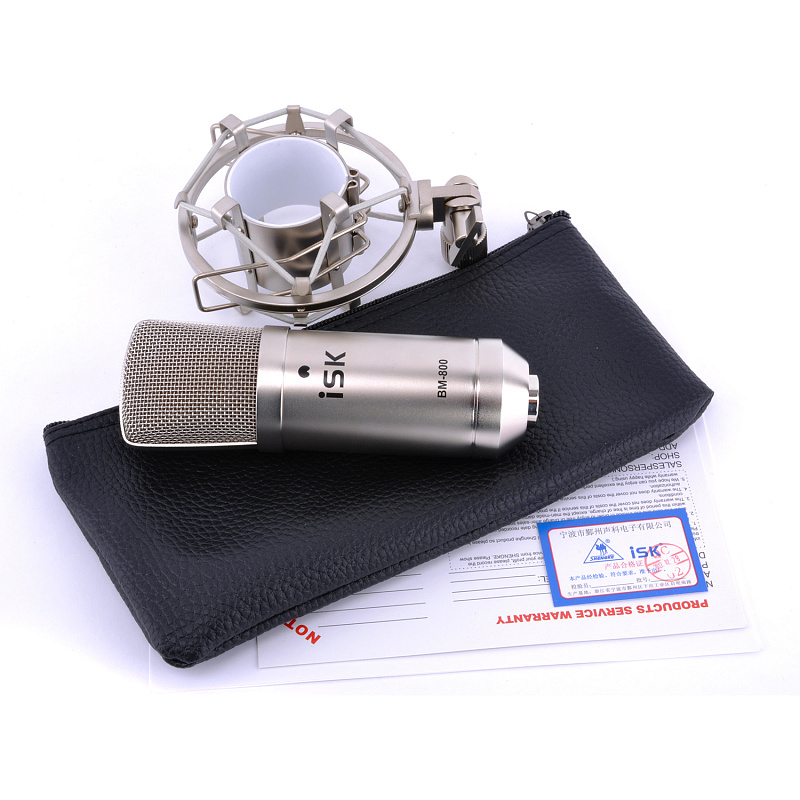 Фото Конденсаторный XLR-микрофон ISK BM-800