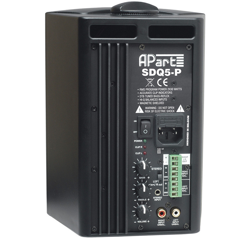 Фото Комплект акустики Apart SDQ5P-BL