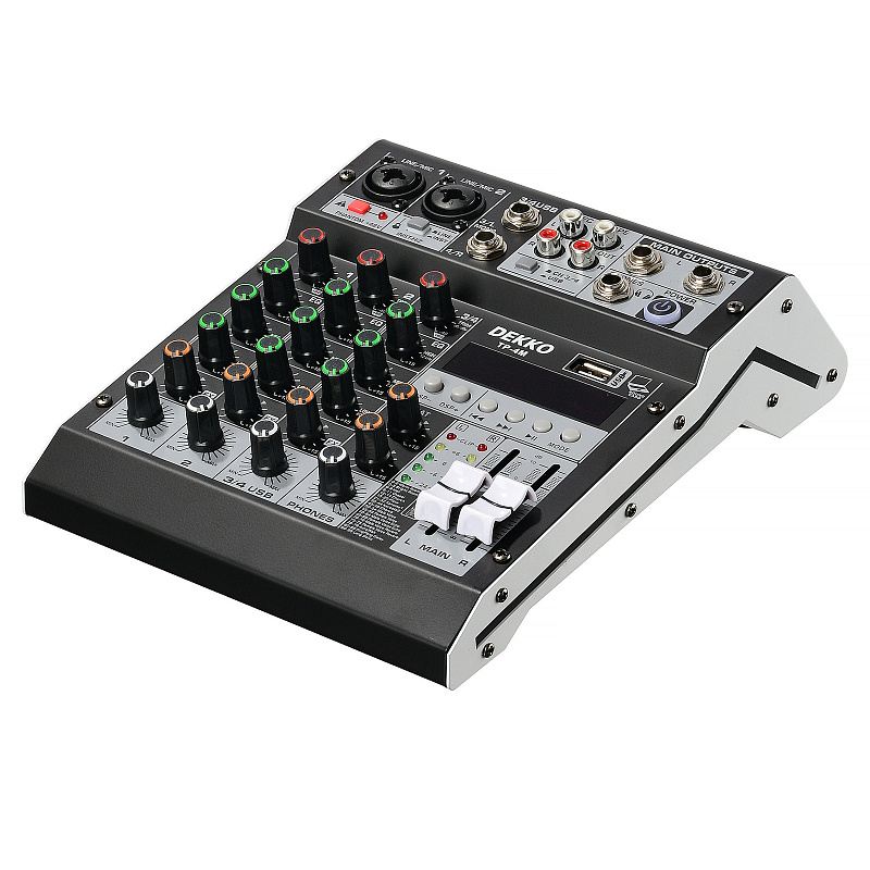 Фото Микшерный пульт DEKKO TP-4M
