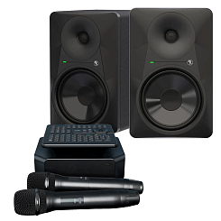 Комплект караоке AST Black Eight Base