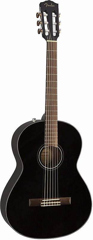 Фото Классическая гитара FENDER CN-60S Nylon Black