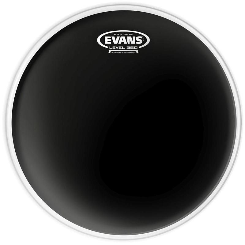 Фото Пластик для барабана Evans TT16CHR Black Chrome