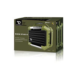 Портативная акустическая система DREAMWAVE Rockstar S green