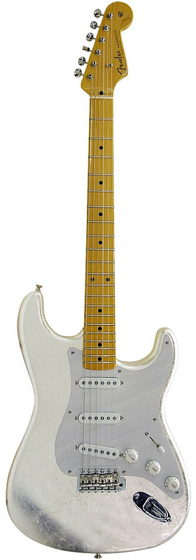 Фото Электрогитара FENDER CUSTOM SHOP YS MASTER SALUTE STRAT WHITEGLD L