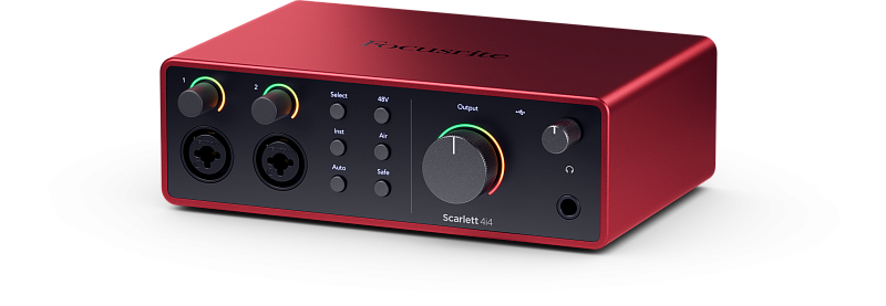 Фото Звуковая карта FOCUSRITE Scarlett 4i4 4th Gen