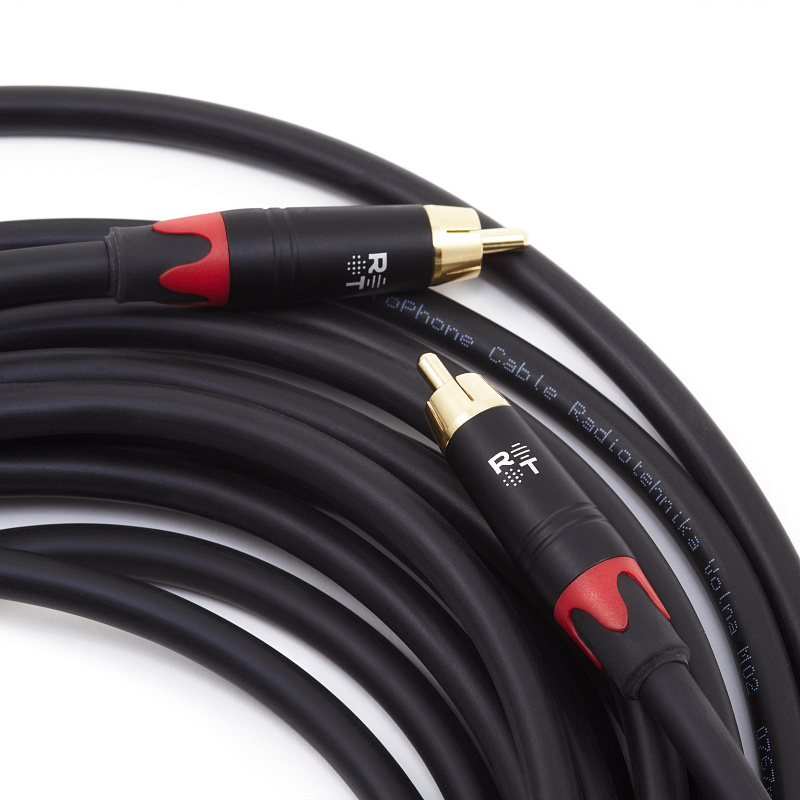 Фото Кабель для сабвуфера RCA-RCA Radiotehnika Volna M02 10 m