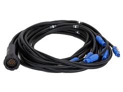 Мульти-кабель питания RCF AC POWER CABLE 6X TTL55
