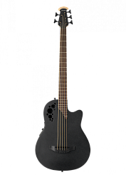 Электроакустическая бас-гитара OVATION B7785TX-5 ELITE Mid Cutaway Black Textured