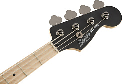 Squier Contemporary Active Jazz Bass® HH, Maple Fingerboard, Flat Black