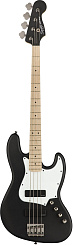 Squier Contemporary Active Jazz Bass® HH, Maple Fingerboard, Flat Black