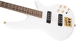 JACKSON JS3 SPECTRA Bass IV Snow White